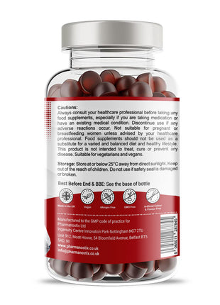 Iron & Vitamin C Vegan Gummies - 150 Natural Cherry Flavour