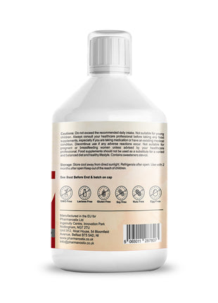 Pharmanostix Iron Liquid 22 mg |Supplement 500 mL