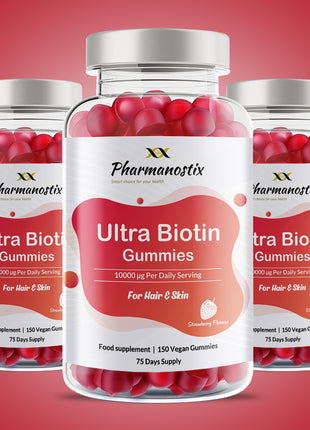 Ultra Biotin 5000mcg Vegan Gummies