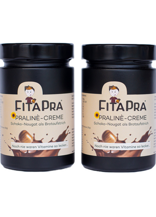 Chocolate nougat spread with 10 vitamins-0