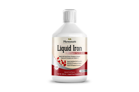 Pharmanostix Iron Liquid 22 mg |Supplement 500 mL