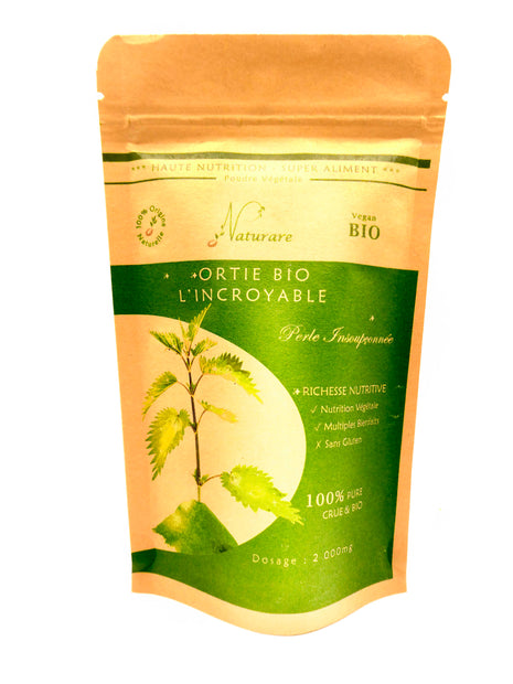 DROP - THE INCREDIBLE ORGANIC NETTLE 2000mg - Food Supplement-0