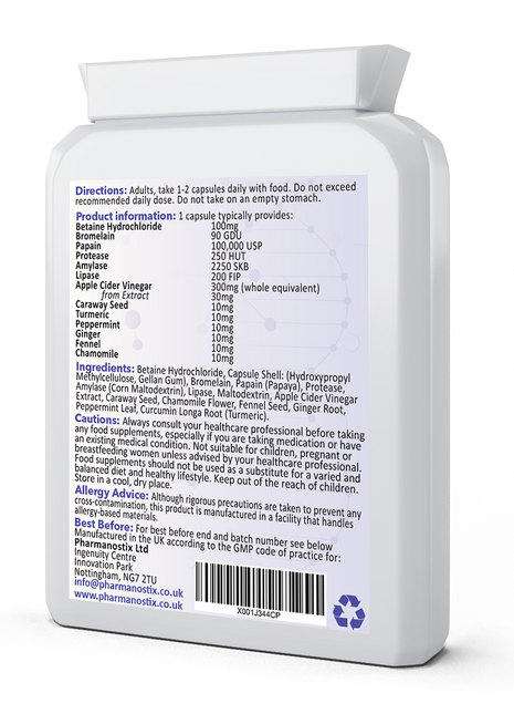 PharmaZyme Digestive Enzymes Supplements