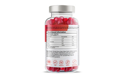 Ultra Biotin 5000mcg Vegan Gummies