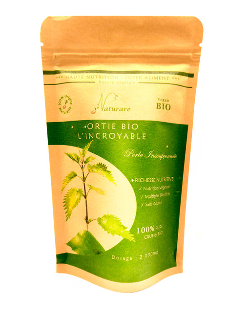 DROP - THE INCREDIBLE ORGANIC NETTLE 2000mg - Food Supplement