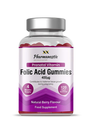 Folic Acid 400μg Pregnancy Gummy | Natural Berry Flavour