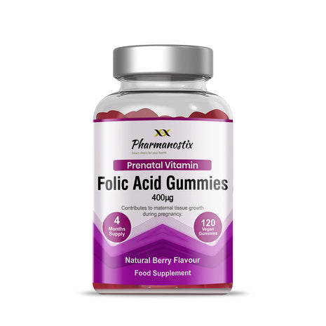 Folic Acid 400μg Pregnancy Gummy | Natural Berry Flavour