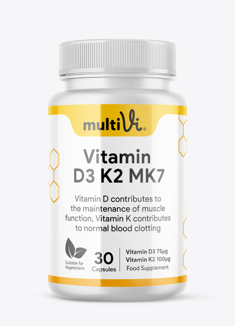 Vitamin D3 3000 IU + K2 MK-7 Supplement